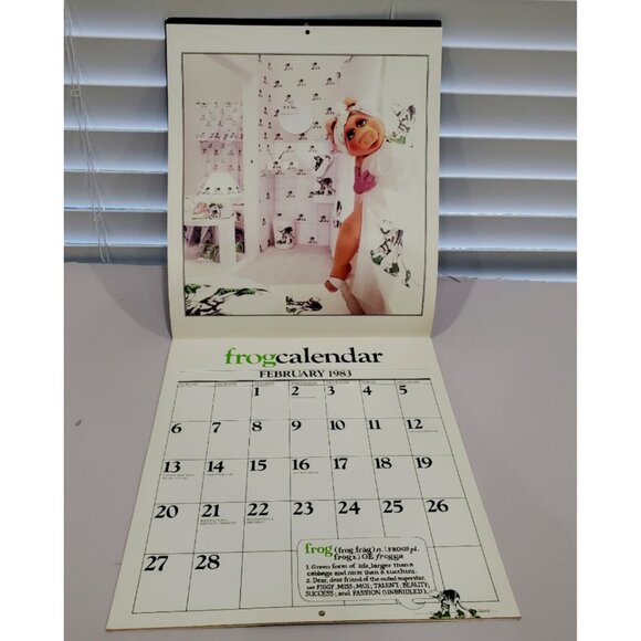 1983 Miss Piggy Muppets Wall Calendar of Calendars with Centerfold SEALED - Picture 3 of 6